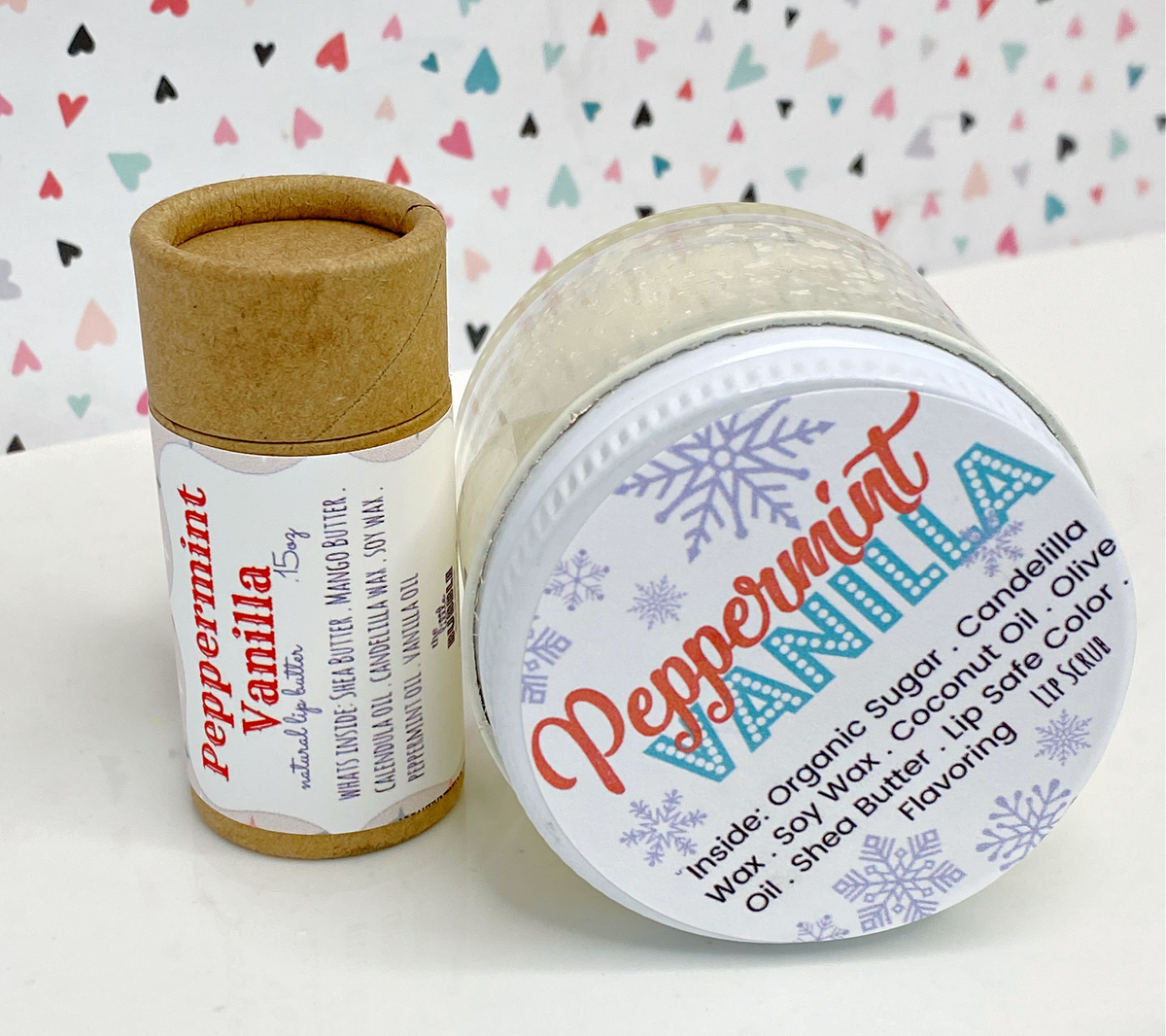 Peppermint Vanilla VEGAN Lip Scrub – Little Bubble