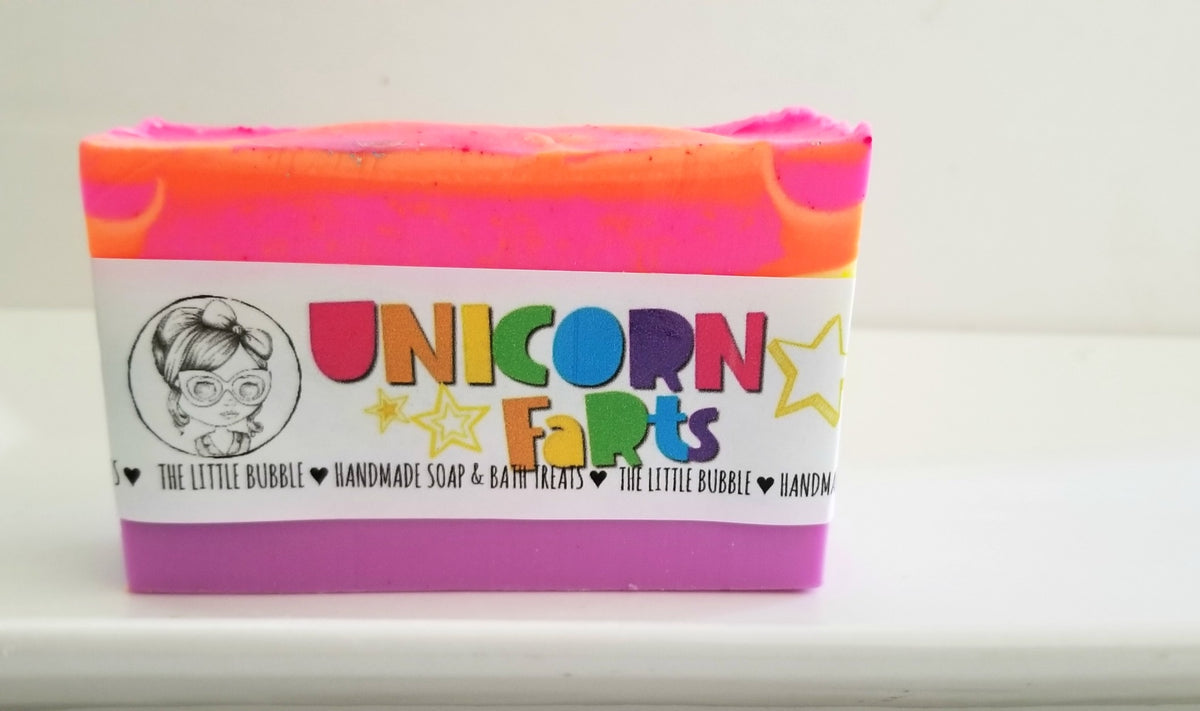 Unicorn Poop Soap