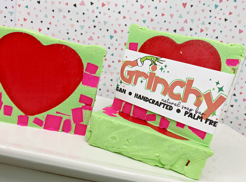 Grinchy Soap Bar