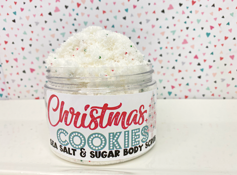 Christmas Cookie Sea Salt and Sugar Body Scrub